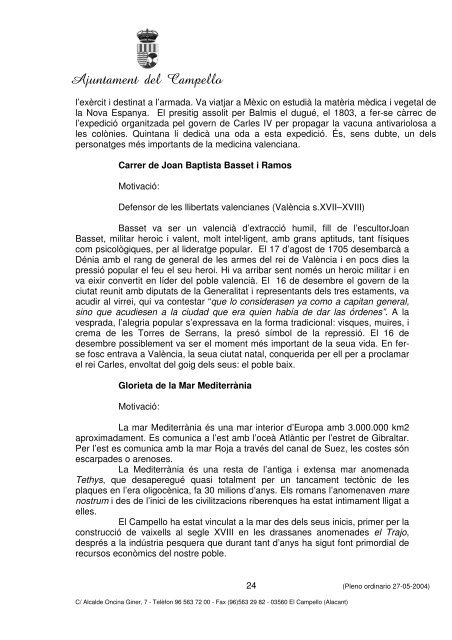 Pleno acta 14-2004p.pdf - Ayuntamiento de El Campello