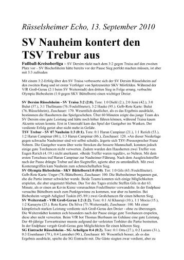 SV Nauheim kontert den TSV Trebur aus - stephan-staehler.de