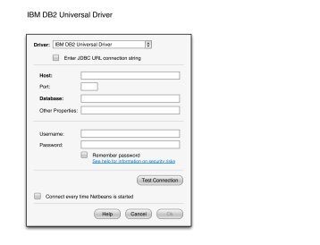 IBM DB2 Universal Driver - NetBeans Wiki