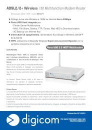 ADSL2/2+ Wireless 150 Multifunction Modem/Router - Digicom