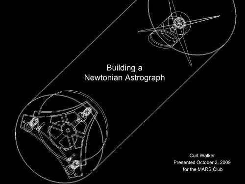 Building a Newtonian Astrograph