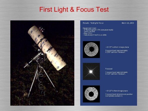 Building a Newtonian Astrograph