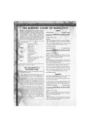THE BUBONIC COURT OF NURGLITCH