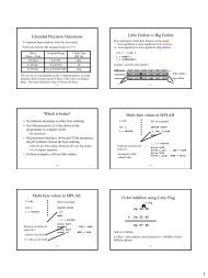 Extended Precision Operations Little Endian vs Big Endian Which is ...