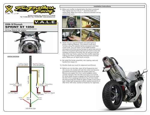 Slip-On Instructions - Two Brothers Racing