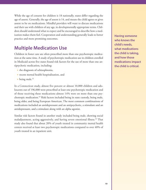 Psychotropic Medication and Children in Foster Care - American Bar ...