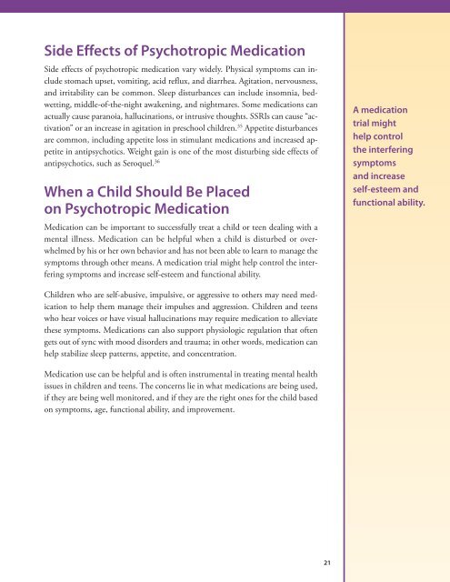 Psychotropic Medication and Children in Foster Care - American Bar ...