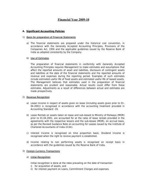 Statement of Assets and Liabilities for last Five Years and Latest ...