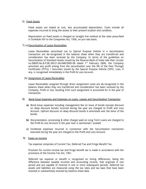 Statement of Assets and Liabilities for last Five Years and Latest ...