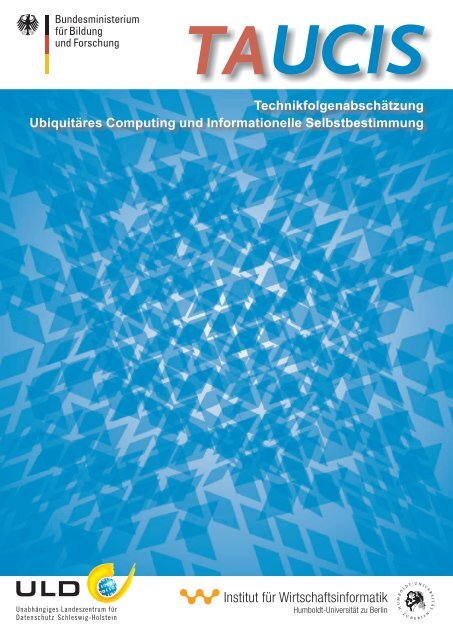TAUCIS - Unabhängiges Landeszentrum für Datenschutz Schleswig ...