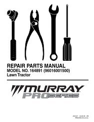 REPAIR PARTS MANUAL - Cogeco