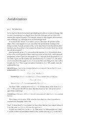 Class Notes, Day 41: Antiderivatives and Initial Value Problems