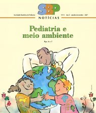 Pediatria e meio ambiente Pediatria e meio ambiente - Sociedade ...