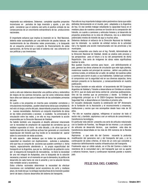 Descargar versión PDF - Asociación Argentina de Carreteras