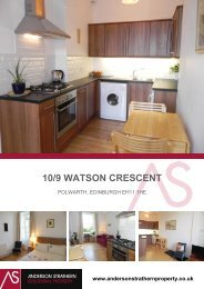 10/9 WATSON CRESCENT - Anderson Strathern.....