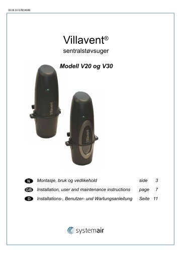 VillaventÂ® - Systemair
