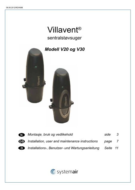 VillaventÂ® - Systemair