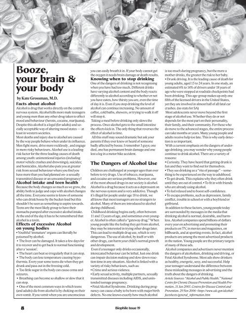 BIOP HILE 19 â DEC 07/JAN 08 â R25 - Biophile Magazine