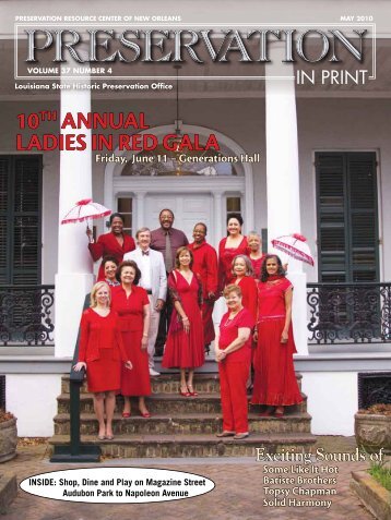 10TH ANNUAL LADIES IN RED GALA - Preservation Resource Center