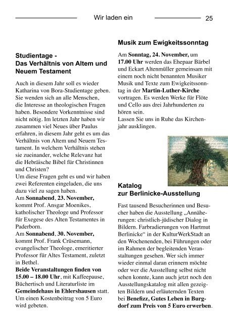 Gemeindebrief Nr. 5/2013 - Martin-Luther-Kirchengemeinde ...