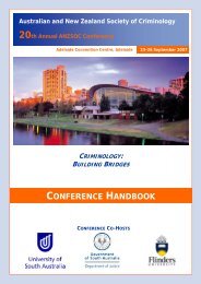 Conference handbook - Australian and New Zealand Society of ...
