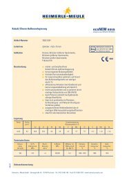 ecoNEM nova Datenblatt + Gebrauchsanweisung - Heimerle + Meule