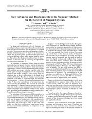 New Advances and Developments in the Stepanov Method for the ...