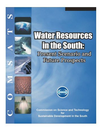 Water Resources in the South: Present Scenario and ... - Comsats