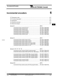 Incremental encoders - tr electronic (thailand)