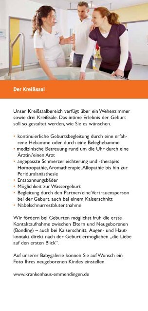 Broschüre als pdf - Kreiskrankenhaus Emmendingen