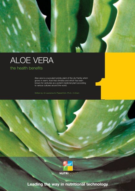 Aloe Vera The Health Benefits Tiverton Devon Uk Desert Harvest