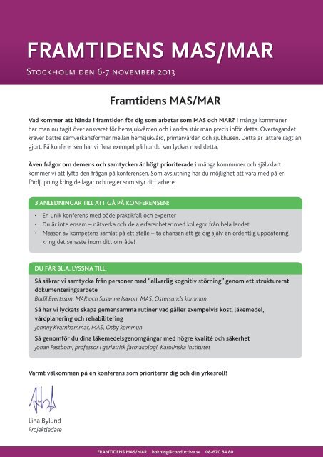 FRAMTIDENS MAS/MAR S/MAR - Conductive