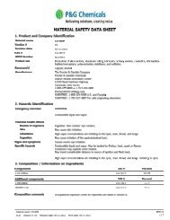 CO-899 MSDS US Default - P&G Chemicals