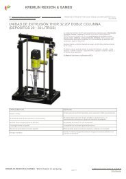 unidad de extrusión thor 32.207 doble columna - Kremlin Rexson ...