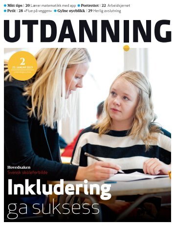 Utdanning nummer 02 2013 - Utdanningsnytt.no