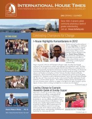 Spring 2012 (pdf) - International House Berkeley
