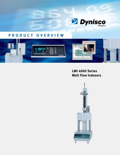 LMI 4000 Melt Flow Indexer - Sensors Incorporated