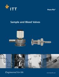 Sample and Bleed Valves - Duhig