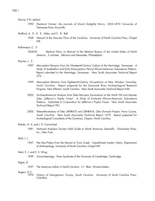 Archaeological Investigations at Yourhaney Plantation (38GE18)