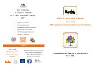 Guide du Partenariat AdhÃƒÂ©rent - Saint-Emilion