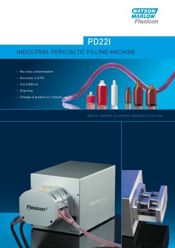 industrial peristaltic filling machine - Flexicon