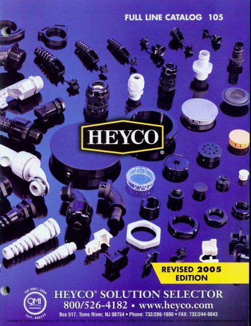 10 x HEYCO 5K-4 STRAIGHT-THRU STRAIN RELIEF BUSHING FOR FLAT CABLES 4 x 9mm