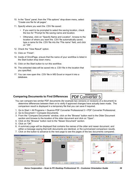 Scan to PC Desktop Professional 10 Customer Orientation ... - Nuance