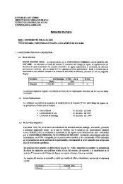 REPUBLICA DE CmLE INFORME TECNICO - Biblioteca digital de ...