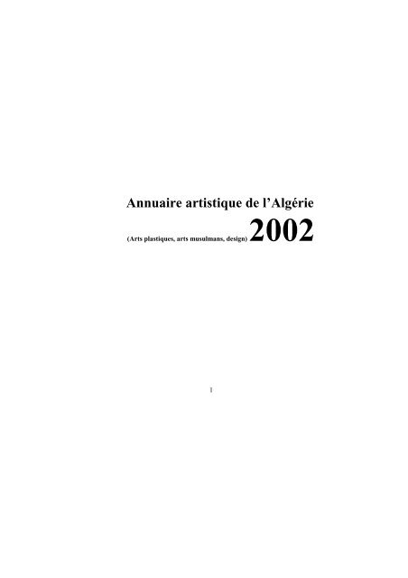 annuaire 2002 - Founoune