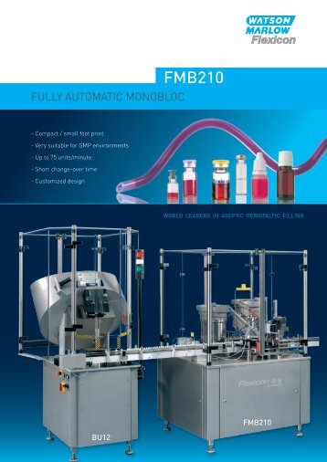 Flexicon FMB210 Fully Automatic monobloc - Watson-Marlow GmbH