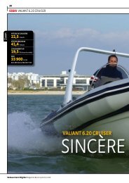 Valiant 6.20 Cruiser - SincÃ¨re mais taquin - Brunswick Marine