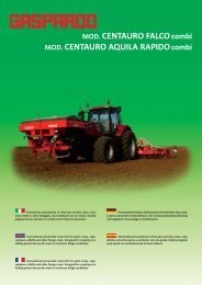 depliant CENTAURO.indd - Maschio Deutschland GmbH