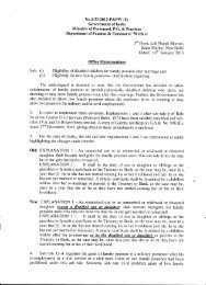Eligibility for two family pensions - Central Pension Accounting ...