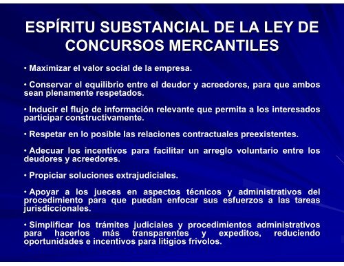 Solicitud y Demanda de concurso Mercantil - Instituto Federal de
